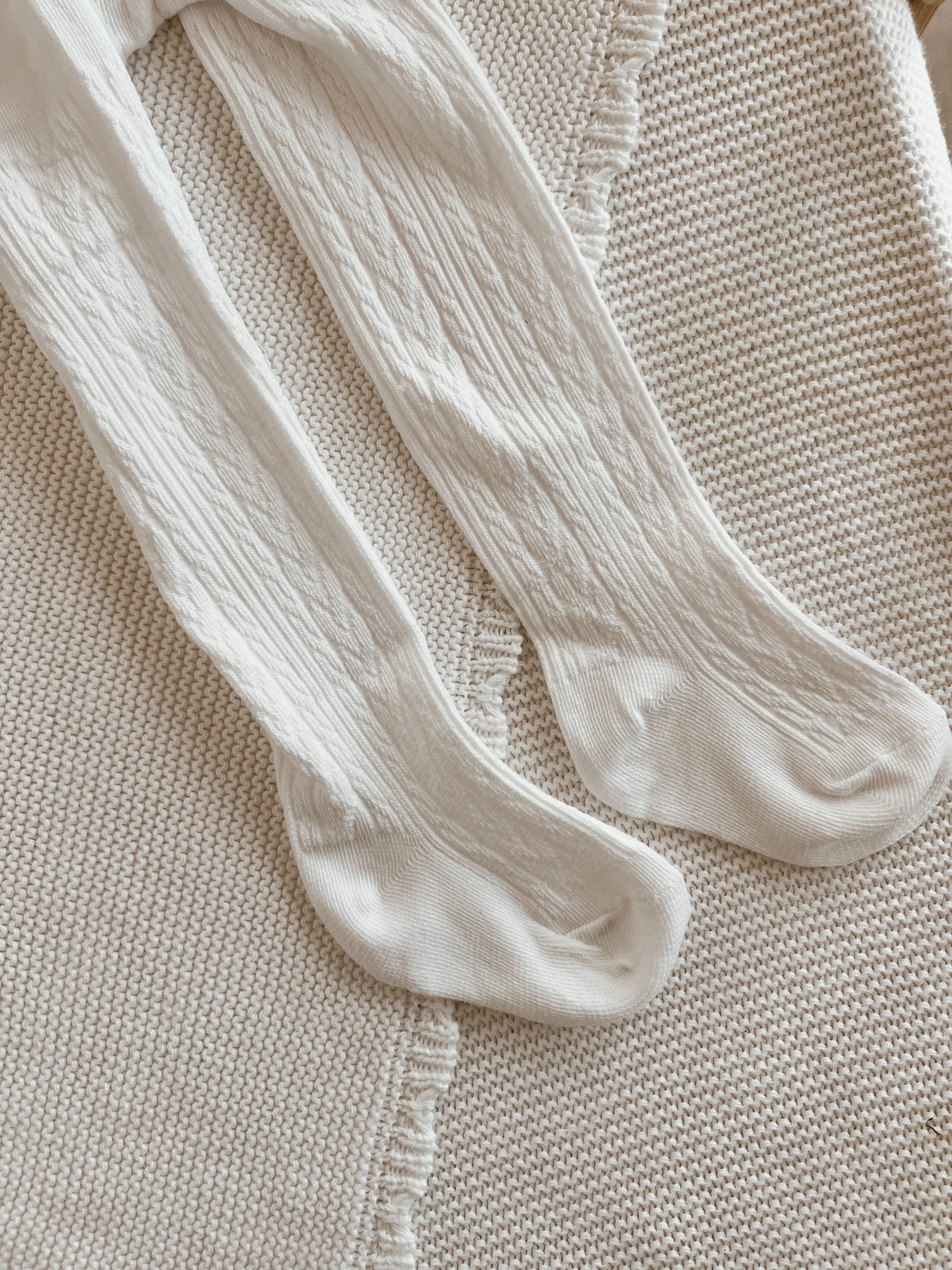 Milk Knitted Stockings - Image 4