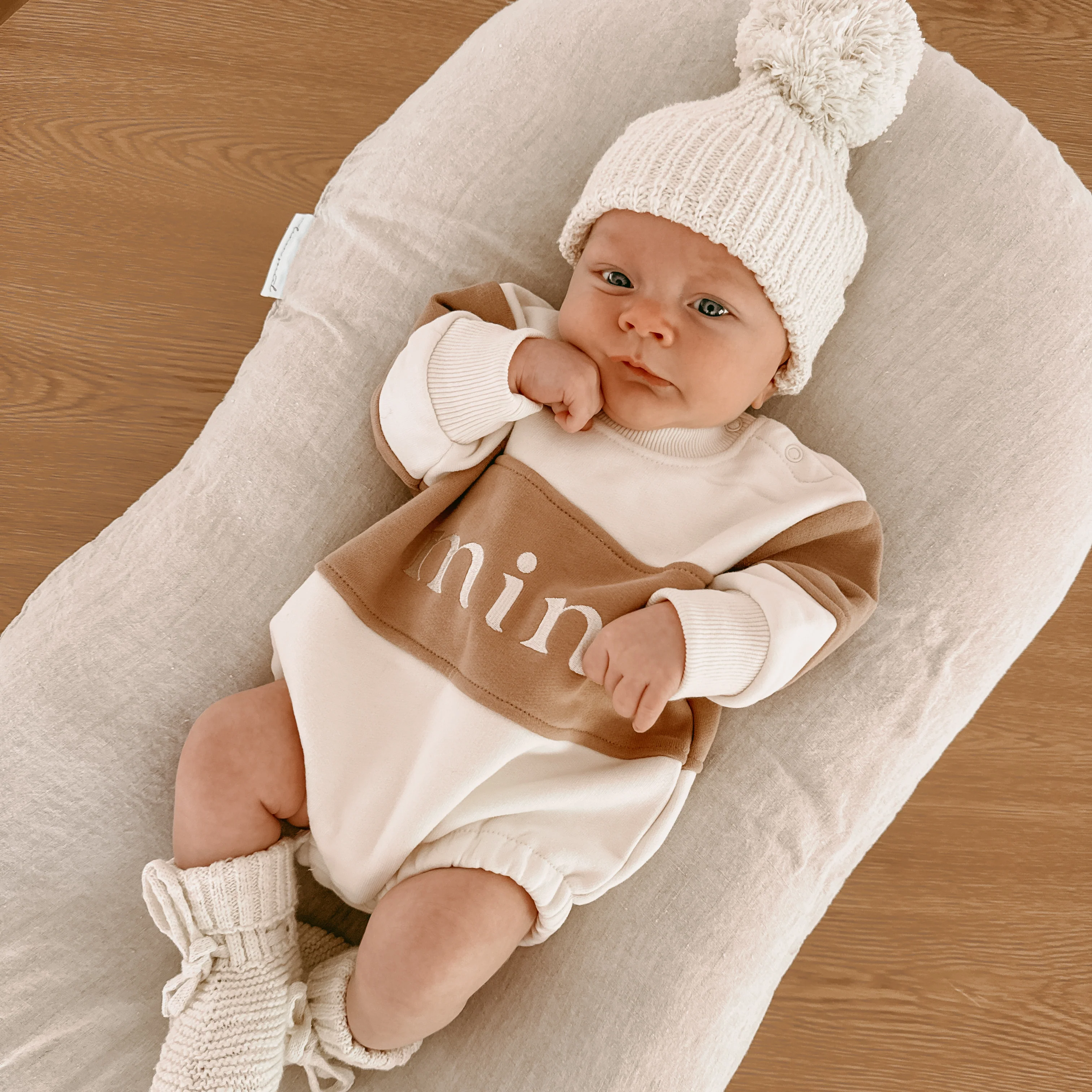 'Mini' Long Sleeve Bubble Romper - Image 3