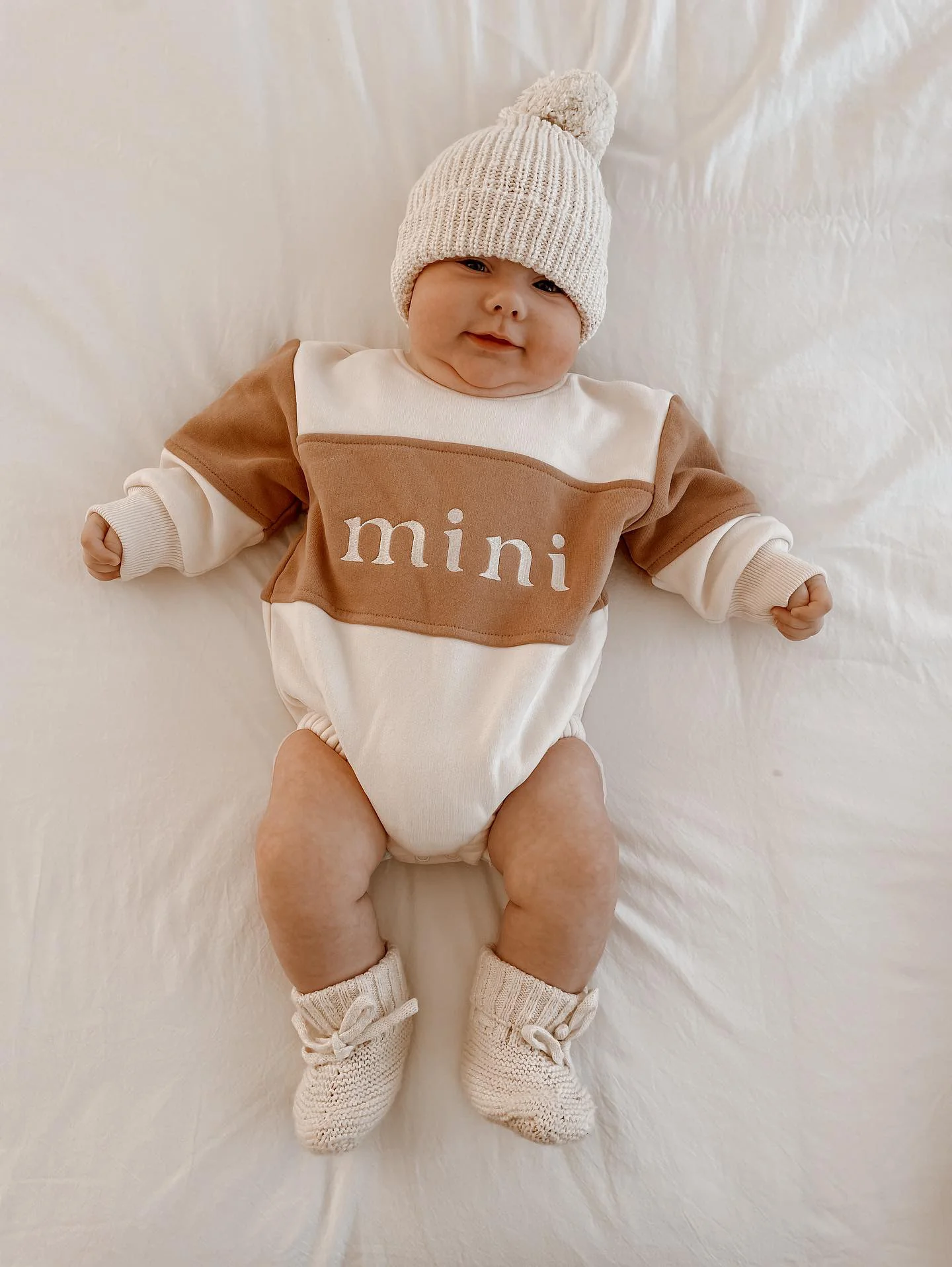 'Mini' Long Sleeve Bubble Romper - Image 7