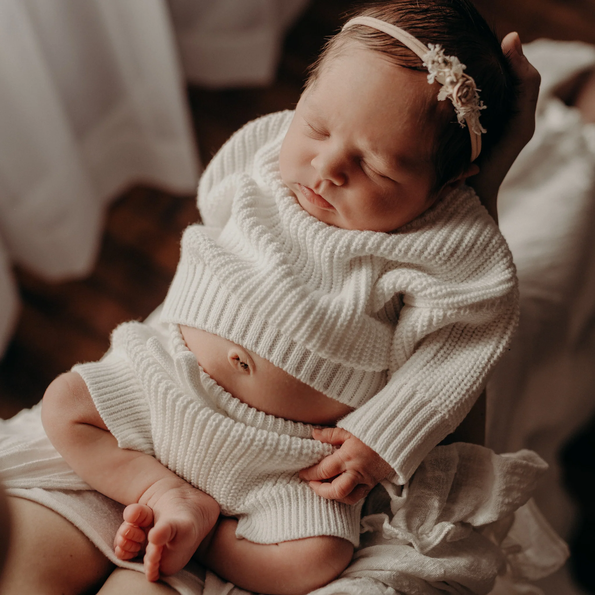Mini Knit Sweater - Milk - Image 10