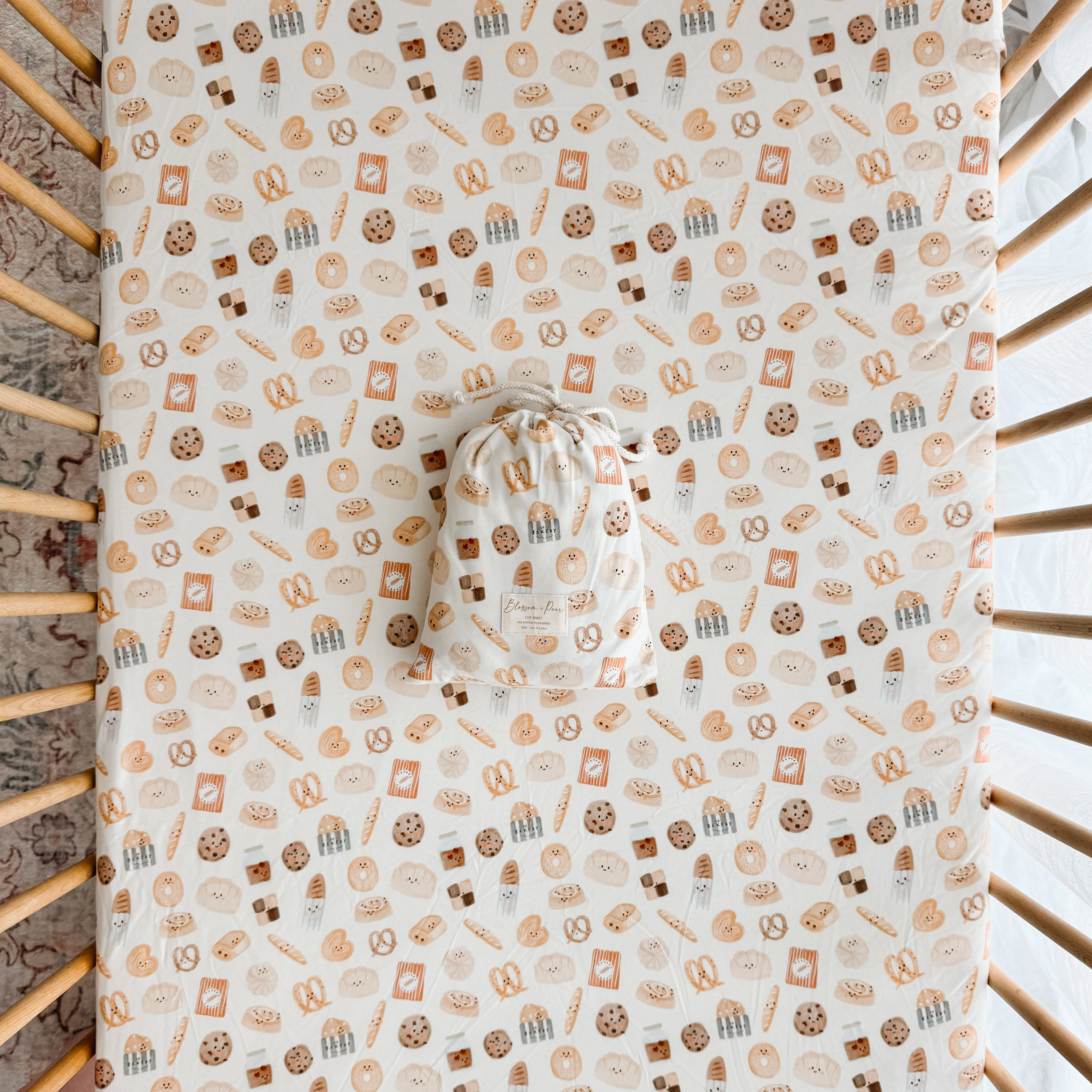 Cot Sheet - Patisserie - Image 2