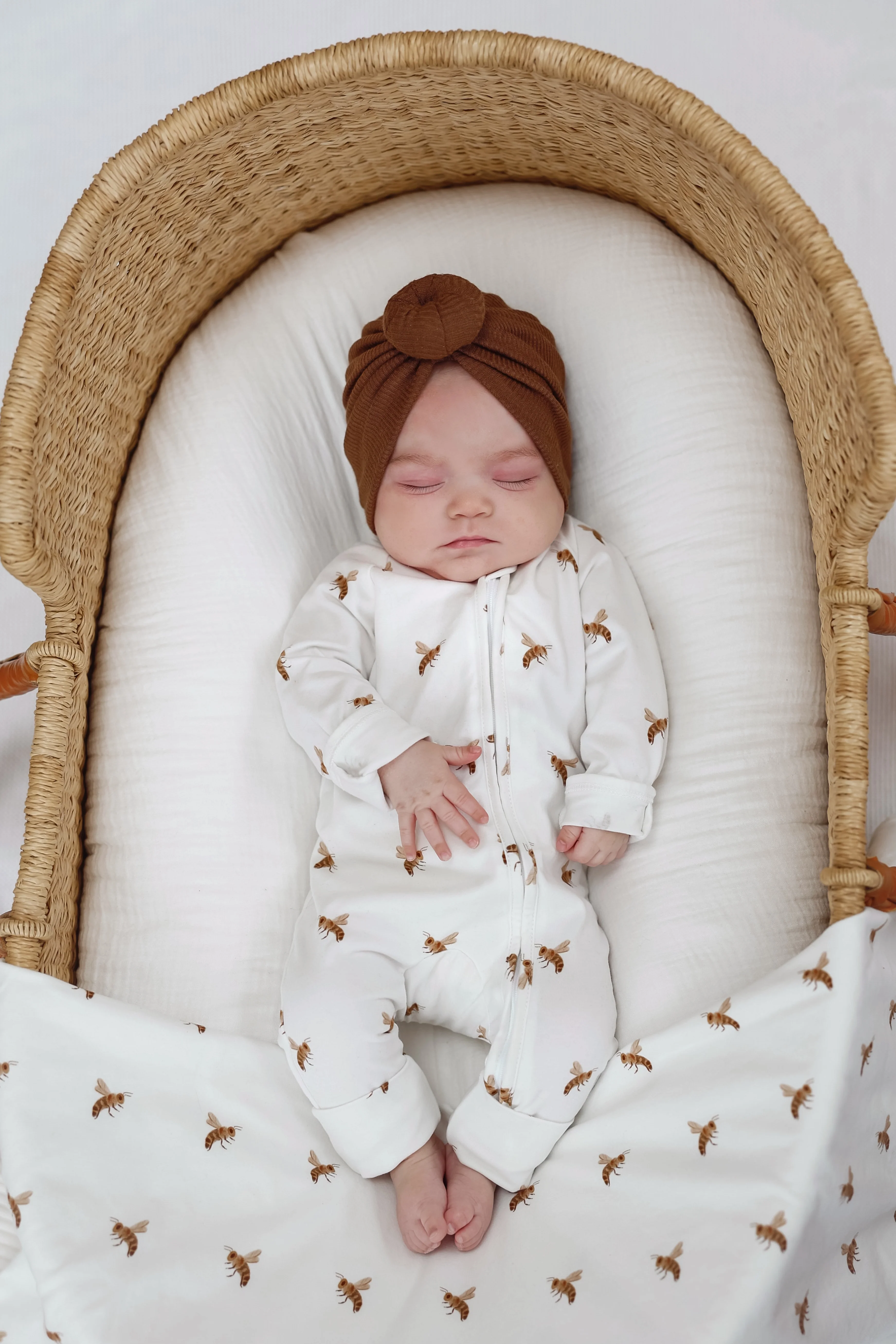 Cotton Swaddle - Honey Bee - Image 7