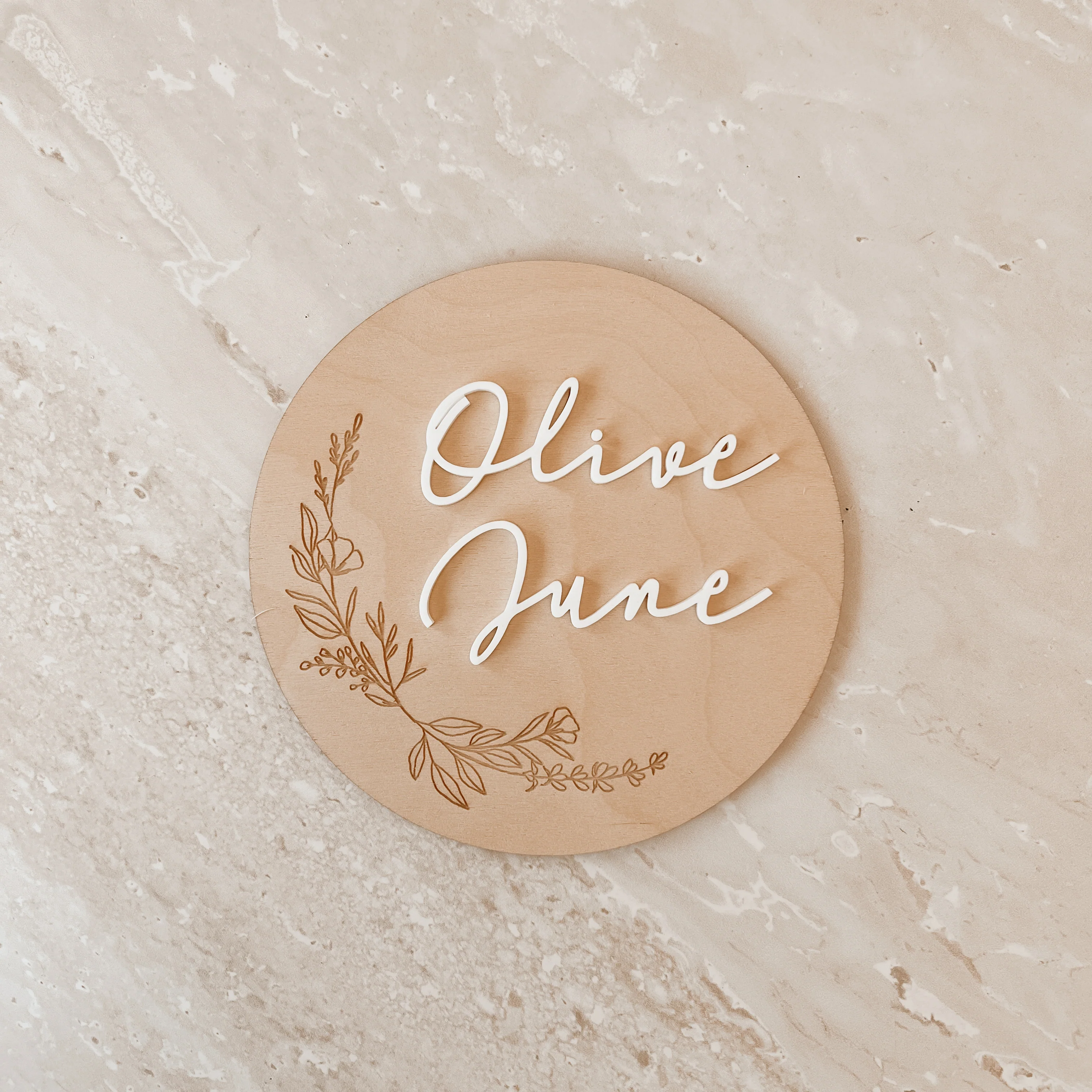 15cm Personalised Wooden Plaques - Image 3