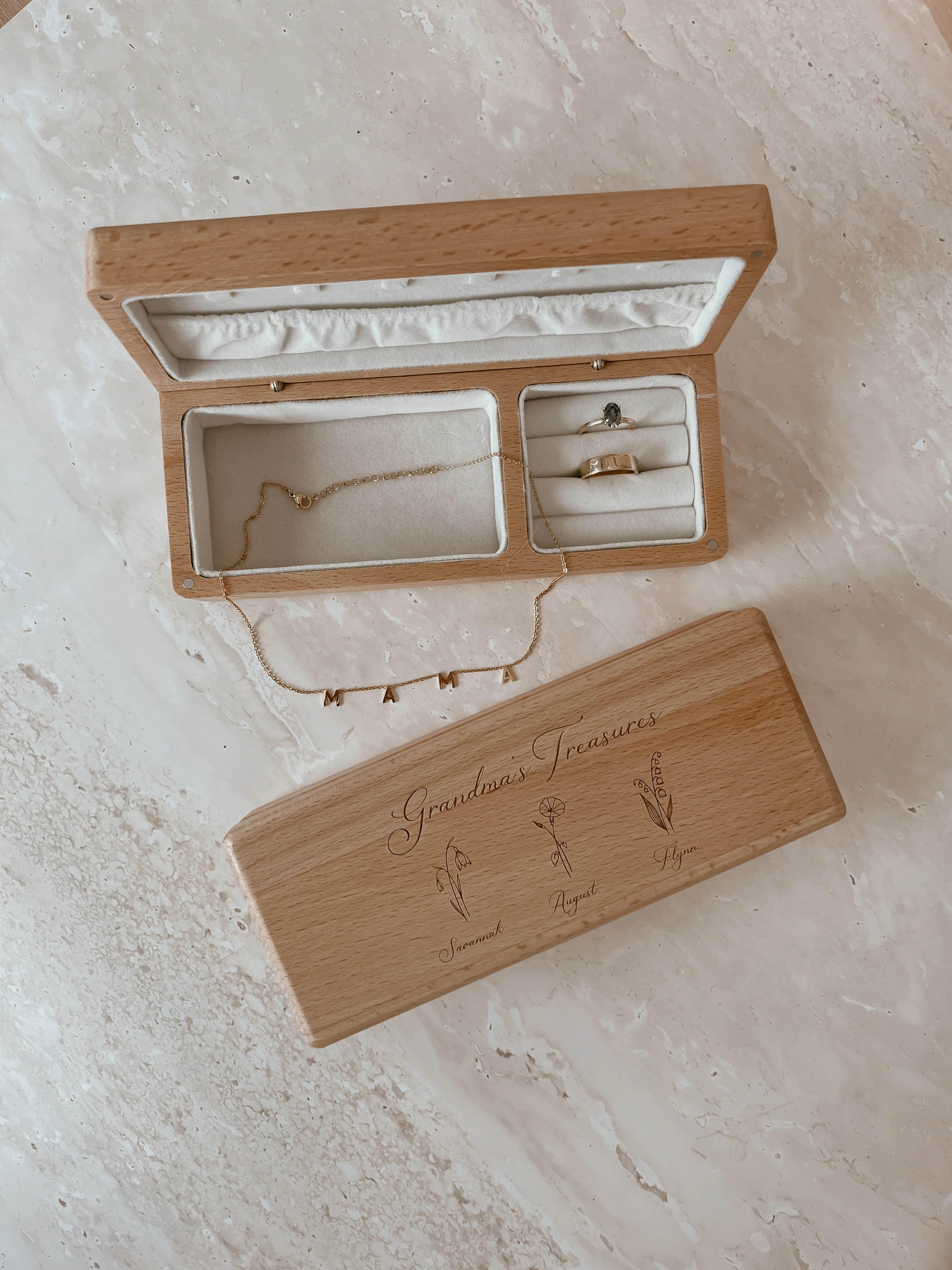 Personalised Wooden Jewellery Box - Image 10