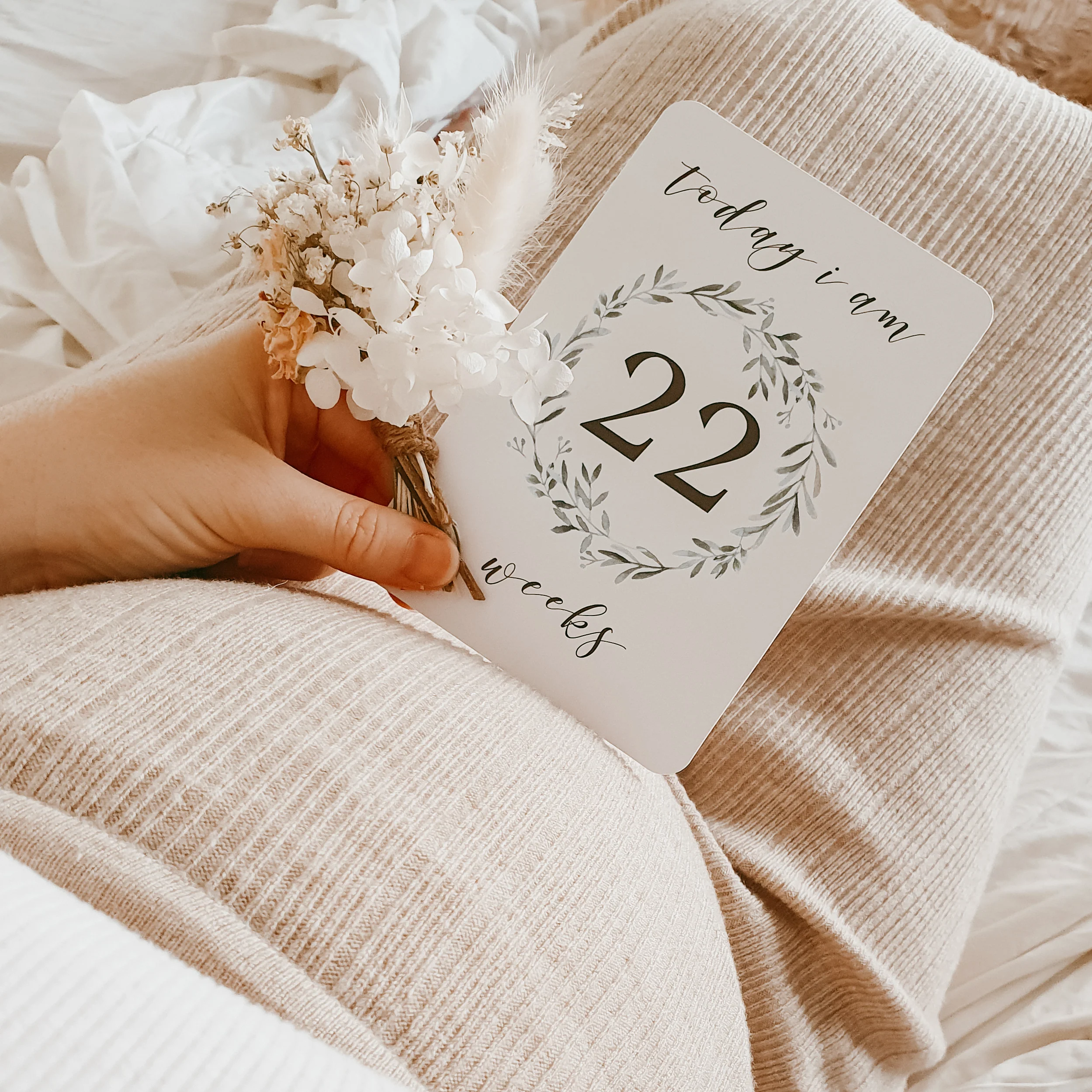 SALE Pregnancy Milestone Cards - Lush Collection - Image 4