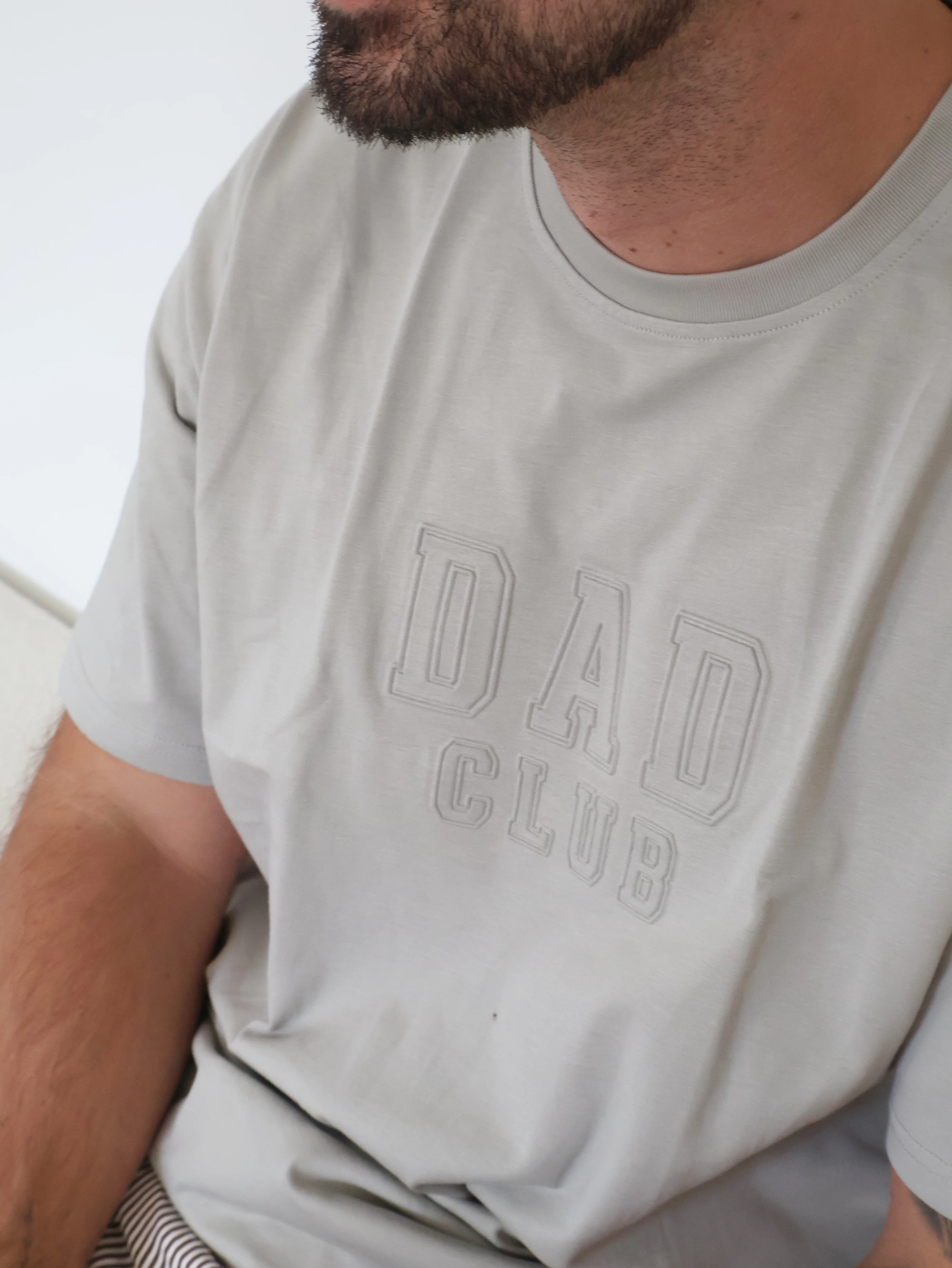 The 'Dad Club' Tee - Sea Salt - Image 7