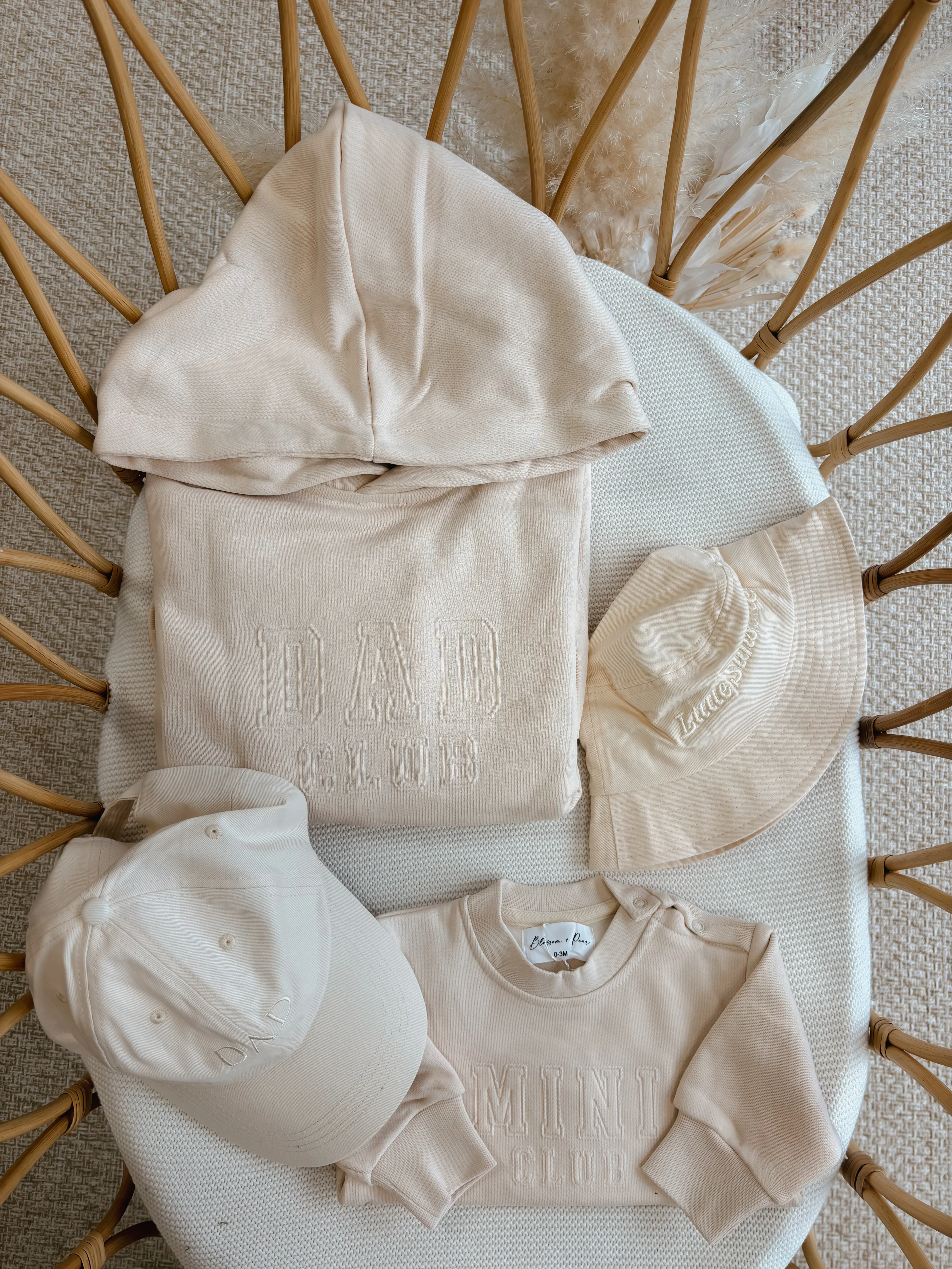 The 'Dad Club' Hoodie - Cream - Image 6