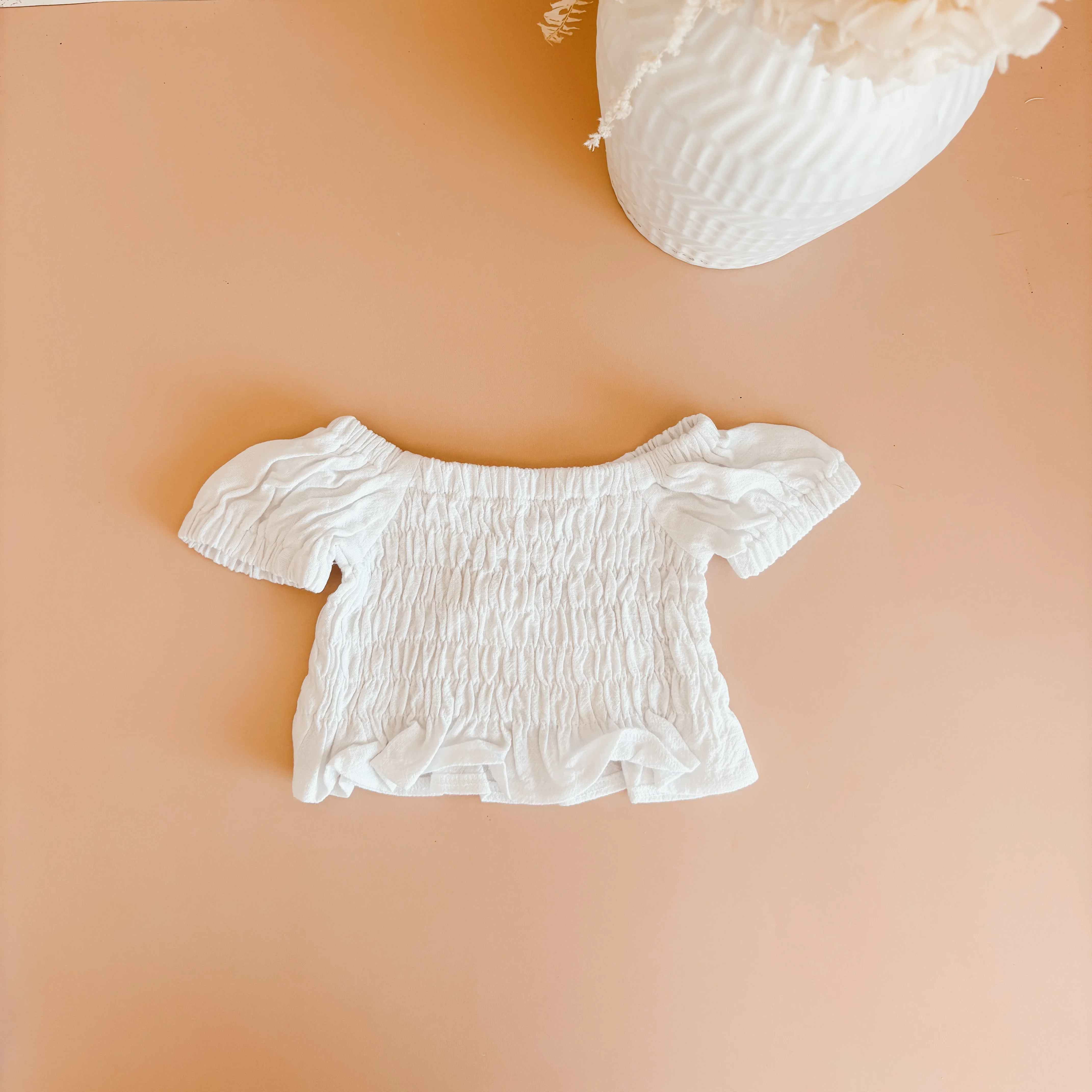 The Poet Top Short Sleeve - Cloud