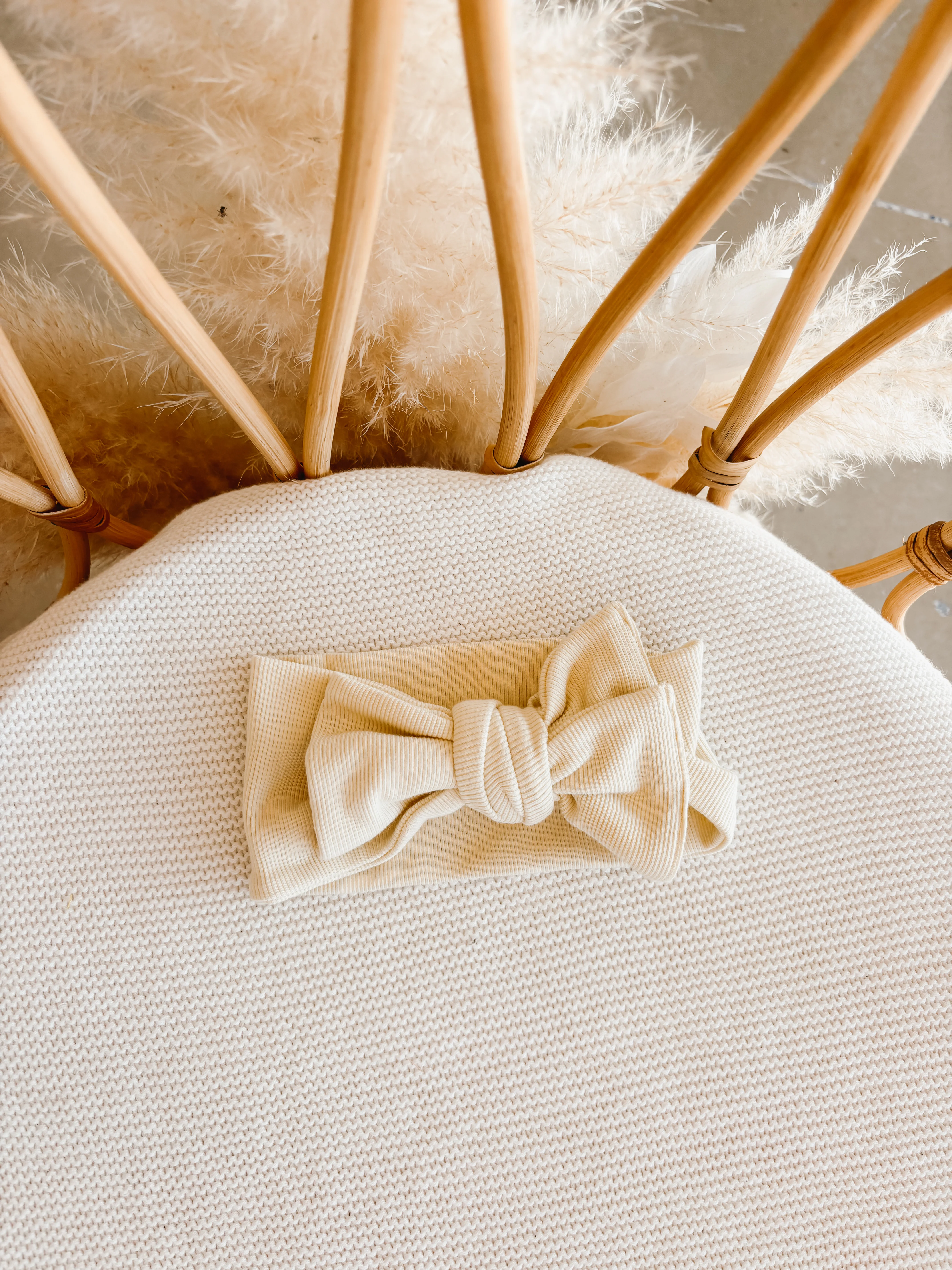Cotton Topknot - Butter Yellow - Image 5