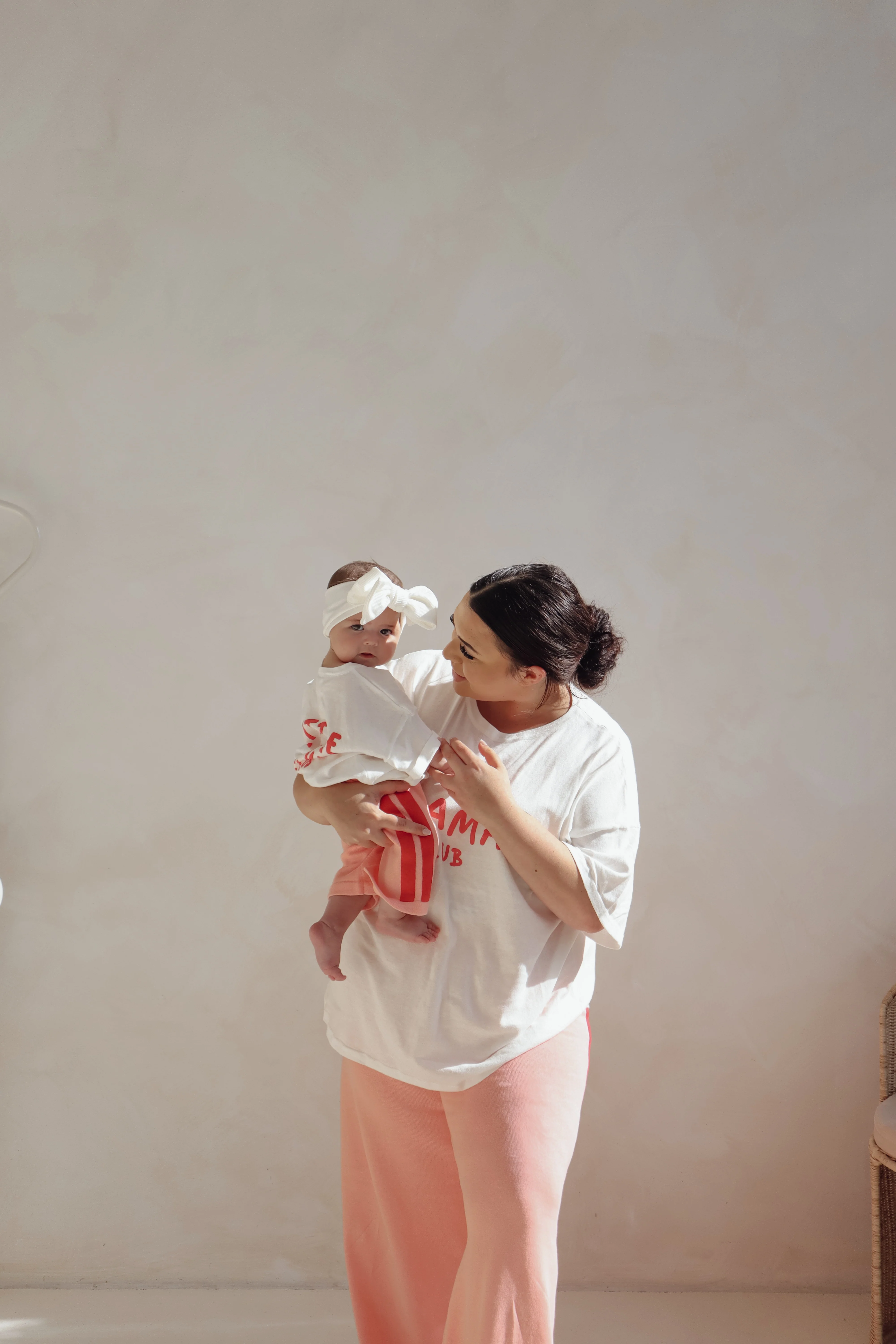 'Little Love Club' Tee - White & Red - Image 8