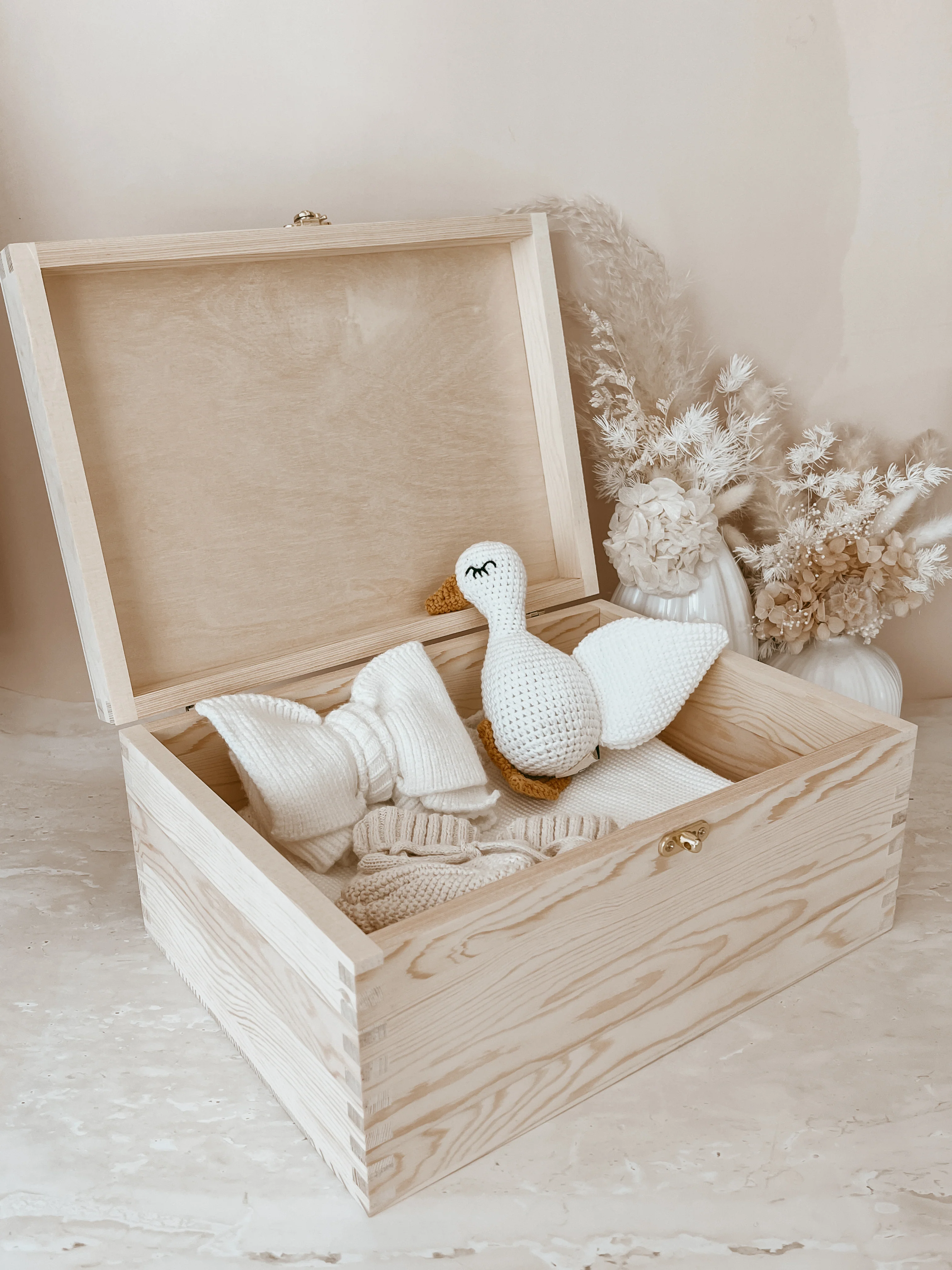Wooden Personalised Baby Keepsake Box - REGULAR - Image 8